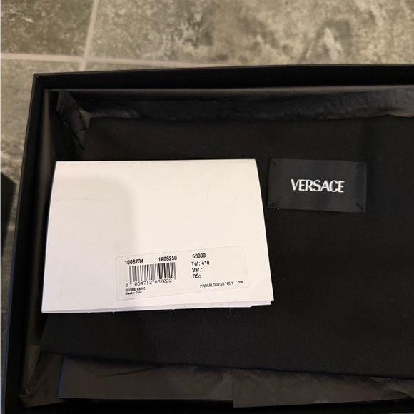 Versace Barocco Slides – Black/Gold (EU 41 / US 8) main image 6